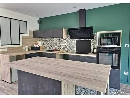 maison - 75m² - 3 chambres - jardin