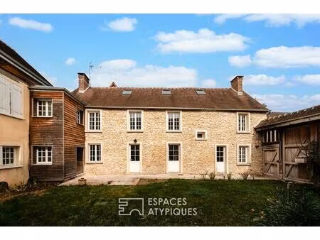 ancien corps de ferme et pensionnat du xixe