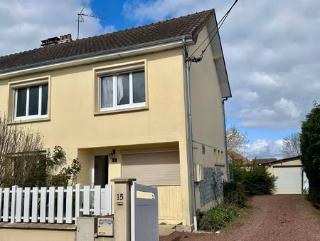 saint doulchard  maison mitoyenne  dans son jus  bon état de
