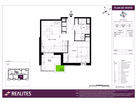 appartement 2 pièces