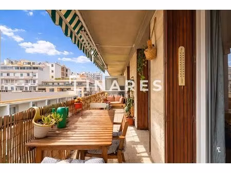 le catalan - appartement t3 non meublé de 78m2 avec vue mer - 13007 marseille