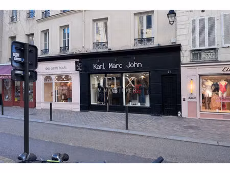 boutique à louer emplacement n°1 rue au pain  saint-germain-en-laye