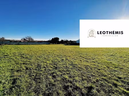 vente terrain 1900 m² à la tremblade (17390)  290 000 €