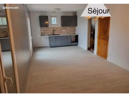 maison individuelle - 3 chbres- jardin garage