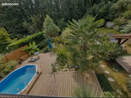? jardin évènementiel tropical terrasse piscine pour 80 personnes max