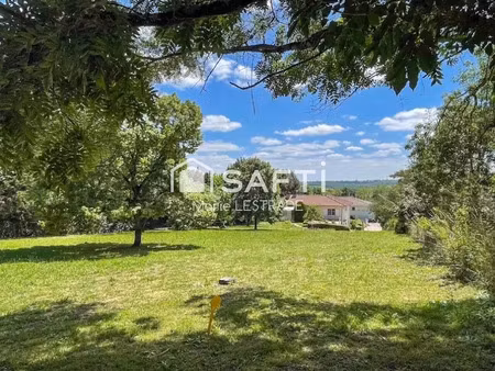 vente terrain 1213 m² à garidech (31380)  195 000 €