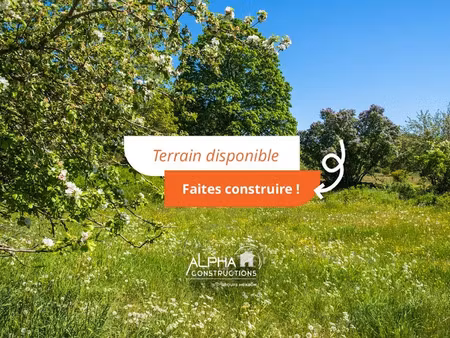 vente terrain 811 m² à la brède (33650)  201 000 €