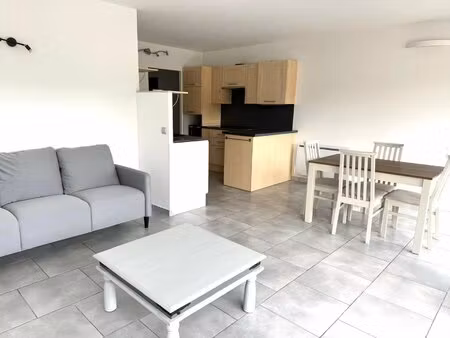 villeneuve loubet - 3 pieces meuble de 58.28m² avec garage et cave