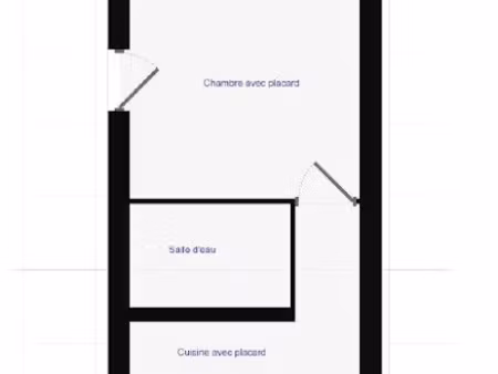 location appartement 1 pièce 25.7 m² à vizille (38220)  415 €