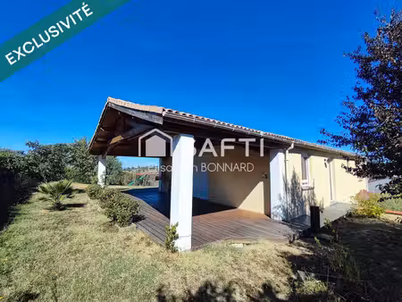 maison contemporaine 150 m2  4 chambres  vue dégagée sur les coteaux