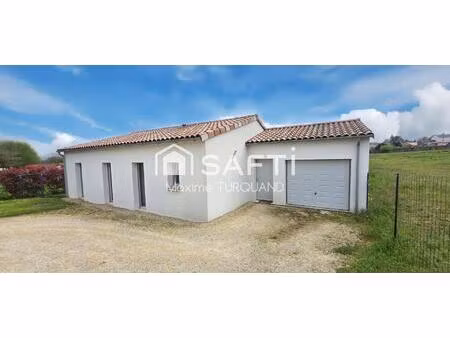 pavillon plain-pied de 2018  3 chambres  1050m² de terrain.