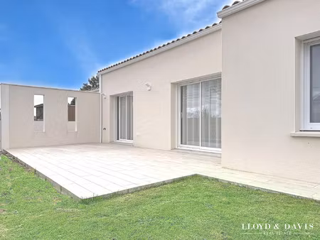 nieul les saintes : maison 2024 100 m² plain-pied 3 chambres+ g