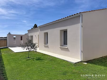 nieul les saintes : maison 2024 100 m² plain-pied 3 chambres+ g