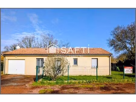 maison 3 chambres + garage  disponible de suite