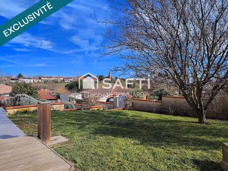 maison contemporaine 150 m2  4 chambres  vue dégagée sur les coteaux