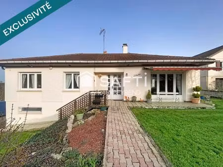 maison de plein pied sur sous sol complet 113 m2