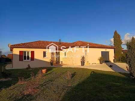 villa récente d'environ 115 m2