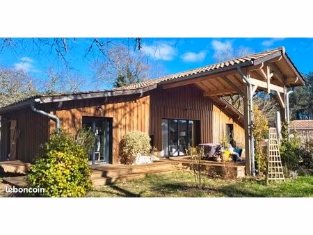 maison bois pontenx-les-forges