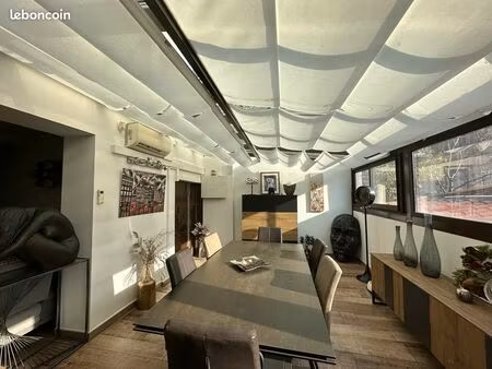 bas de villa le faron 95m2 et jardin 200m2 à toulon