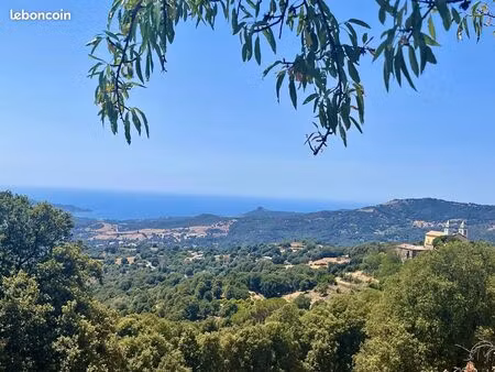 villa vue mer à sari d'orcino  un havre de paix proche d’ajaccio
