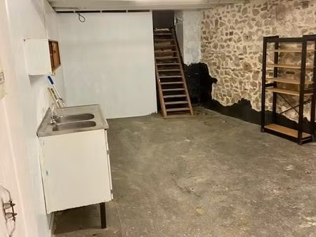 local en sous sol 70 m2 sakakini françoise duparc stockage atelier