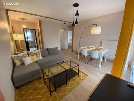 appartement meublé t3 au centre-ville de valleiry