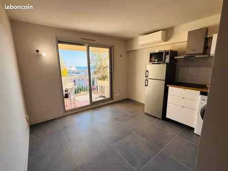 appartement 2 pièces 24m² villeneuve loubet