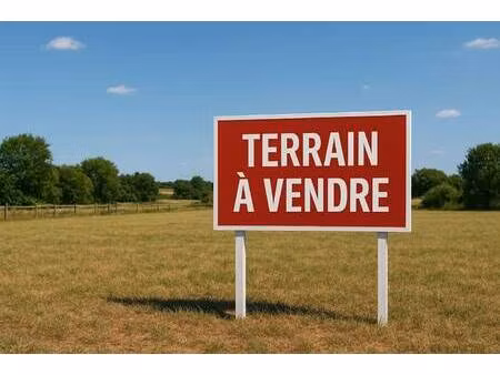 terrain constructible à vendre