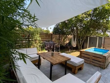 entre maison & appartement - t3 - jardin