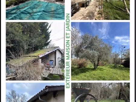 a vendre – maison t8 de 206 m² avec dépendance  terrain arboré et appartement indépendant 