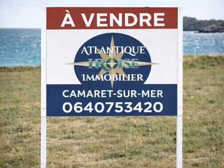 terrain 347 m² camaret-sur-mer