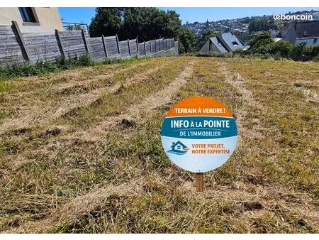 terrain 744 m² camaret-sur-mer