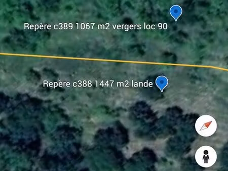 terre agricole lande courry 30500