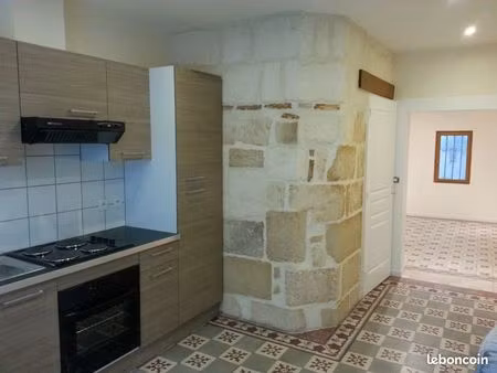 maison de village sommières 70 m2