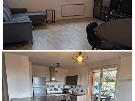appartement t3 rénové 65 m² avec terrasse – auch