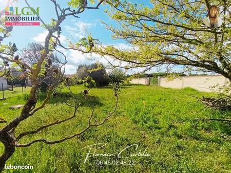 terrain 495 m² fons outre gardon