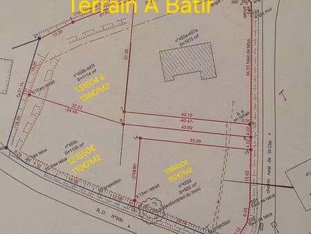 terrain a bâtir