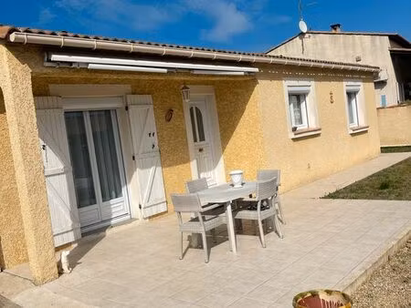 idéal retraité : maison lumineuse milhaud de 80m2