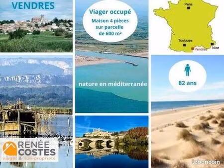 maison en viager 4 pièces 89 m²