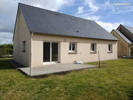 maison plain-pied 5 pièces 85 m² + combles aménageables 90 m² – terrain 500 m² – plein sud