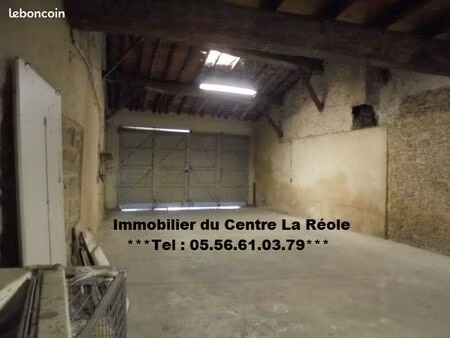 parking/box 120 m² la réole