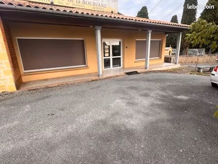 local commercial avec hangar