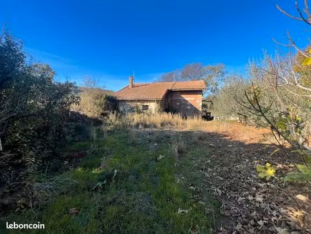 maison 52m2 sur 571m2 de terrain le bosc