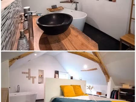 maison familiale meublée - 150 m² - 4 chambres - jardin 2800 m²