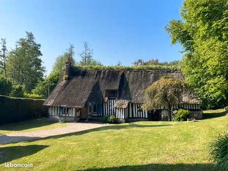 vente chaumiere authentique restaurée