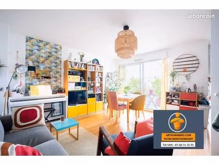 appartement 3 pièces 58 m²