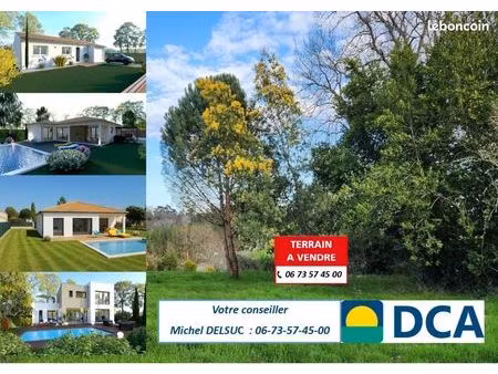 terrain 1 600 m² castillon la bataille