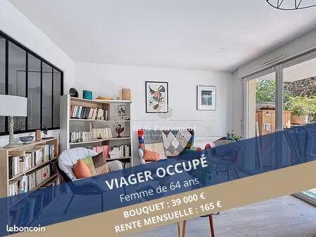 appartement en viager 2 pièces 46 m²