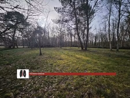 terrain 2520 m² louchats