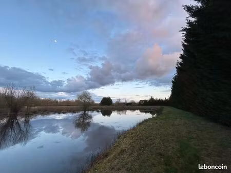 vente etang terrain de loisirs